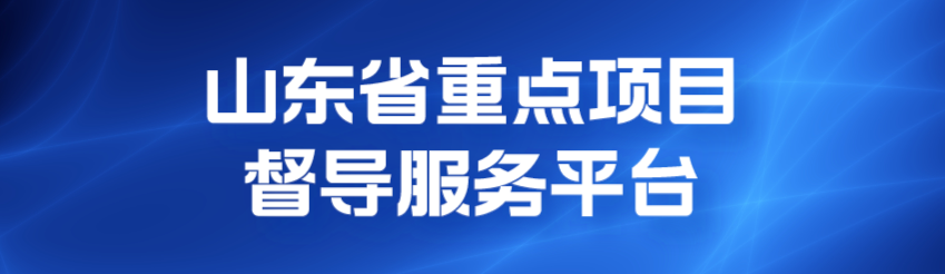 山東省重點項目督導服務平臺